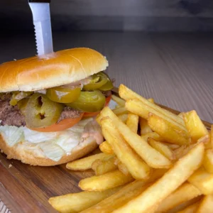 Csípős smash burger